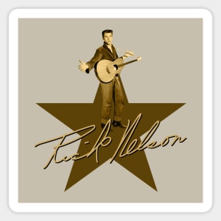 Ricky Nelson - Signature Sticker